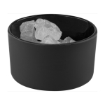 Aromatische diffuser met wit glas en lavendelolie 10ml Essential kleur zwart eerste weergave