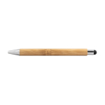 Bamboe eco pennen met chroomafwerking bedrukken Zurich Bamboo kleur hout vierde weergave