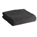 Goedkope stoffen fleecedeken bedrukken 180 g/m2 Basic Style kleur zwart