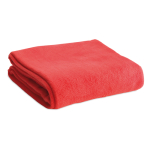 Goedkope stoffen fleecedeken bedrukken 180 g/m2 Basic Style kleur rood