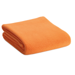 Goedkope stoffen fleecedeken bedrukken 180 g/m2 Basic Style kleur oranje