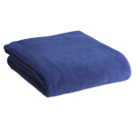 Goedkope stoffen fleecedeken bedrukken 180 g/m2 Basic Style kleur marineblauw