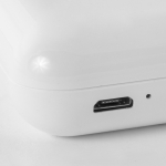 Twee 5.0 bluetooth doordopjes in doosje Ultimate kleur wit zesde weergave