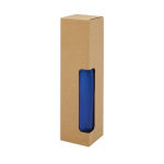Stalen thermosflessen 500ml Lifestyle Premium kleur zwart tweede weergave met doos
