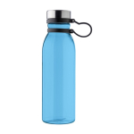 Grote bidon met logo van gerecyled materiaal 750ml Norway RPET kleur doorzichtig blauw eerste weergave