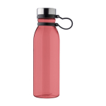 Grote bidon met logo van gerecyled materiaal 750ml Norway RPET kleur doorzichtig rood eerste weergave