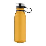 Grote bidon met logo van gerecyled materiaal 750ml Norway RPET kleur doorzichtig oranje