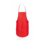 Non-woven keukenschort kleur rood  negende weergave
