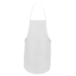 Non-woven keukenschort kleur wit