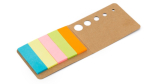 Notitieblok met gekleurde sticky notes ColorMark kleur beige tweede weergave