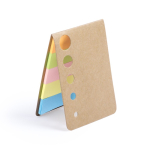 Notitieblok met gekleurde sticky notes ColorMark kleur beige derde weergave