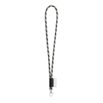 Keycords bedrukken met 4-6 dagen levertijd Tube Stripes Dark