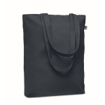 Biologische canvas tas bedrukken 270 g/m2 Eco Strong Colors kleur marineblauw