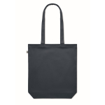 Biologische canvas tas bedrukken 270 g/m2 Eco Strong Colors kleur marineblauw vijfde weergave