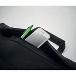 Vilten laptoptas met binnenvak bedrukken 15'' RPET Felt kleur zwart