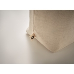 Gerecyclede katoenen koeltassen met oprolbare haaksluiting RollTop kleur beige foto bekijken vijfde weergave