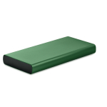 Powerbank met USB type C en snelladen 10.000 mAh Duo kleur donkergroen