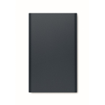 Aluminium powerbank 4.000 mAh Powercard Alu Black kleur marineblauw derde weergave