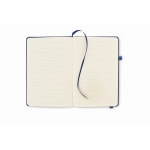 Voordelig notitieboek met gerecyclede kaft A5 EcoRecycle kleur blauw vierde weergave