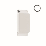 Magnetische draadloze bamboo laders bedrukken Power Magnet kleur wit derde weergave