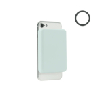 Magnetische draadloze bamboo laders bedrukken Power Magnet