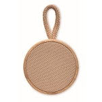 Nature Style Bamboe Draadloze Speaker met Touw Cool kleur hout zevende weergave