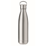 Thermosfles met handvat op de dop 500 ml Inox Arctic kleur mat zilver