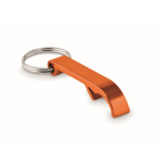 Gerecycled aluminium  flesopener sleutelhanger bedrukken Recyclo