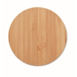 Promotionele Bamboo draadloze laders bedrukken Natura 15W kleur hout derde weergave