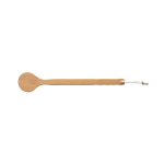 Gepersonaliseerde bamboe badborstel met touw Shower tweede weergave