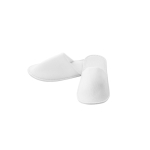Polyester pantoffels met logo maat 43 kleur wit derde weergave