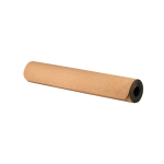 Gepersonaliseerde kurken yogamat met logo Yoga Cork kleur naturel vierde weergave