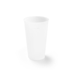 BPA-vrije gepersonaliseerde plastic bekers Festive 500ml kleur doorzichtig
