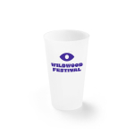 BPA-vrije gepersonaliseerde plastic bekers Festive 500ml kleur doorzichtig afbeelding met logo