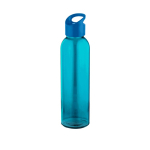 Gekleurde glazen flessen 500ml Sunset Crystal kleur koningsblauw