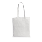 Tas bedrukken van gerecycled katoen en RPET 180 g/m2 Recycle Cairo kleur wit