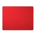 RPET deken bedrukken met logo 180 g/m2 Baqueira kleur rood eerste weergave