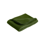 RPET deken bedrukken met logo 180 g/m2 Baqueira kleur donkergroen
