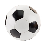 Voetbal met logo Score kleur zwart