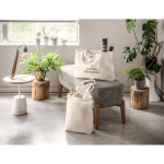 Praktische tas van gerecycled katoen en lange hengsels 280 g/m2 luxe weergave