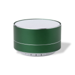 Multifunctionele bluetooth 5.0 speaker van recyclebaar aluminium Recyclo Alu kleur groen  negende weergave