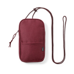 Telefoontasje met schouderband en ritssluiting Expedition RPET kleur rood  negende weergave