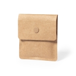 Asbak gemaakt van gerecycled papier en aluminium Pocket Paper kleur naturel tweede weergave