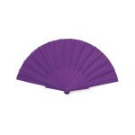 Gekleurde polyester en RPET ventilator in Colours RPET kleur paars  negende weergave