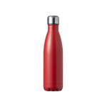 Roestvrijstalen drinkfles met schroefdop van staal, 550ml kleur rood tweede weergave