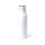 RVS thermosfles met handvat op de deksel 600ml Fancy kleur wit  negende weergave