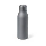 RVS thermosfles met handvat op de deksel 600ml Fancy kleur grijs  negende weergave