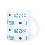 Glazen mok bedrukken foto 300ml Frost Sublim met jouw bedrukking