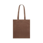 Goedkope kleurrijke katoenen tassen bedrukken 80 g/m2 EcoColor kleur bruin  negende weergave