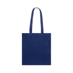 Goedkope kleurrijke katoenen tassen bedrukken 80 g/m2 EcoColor kleur marineblauw  negende weergave